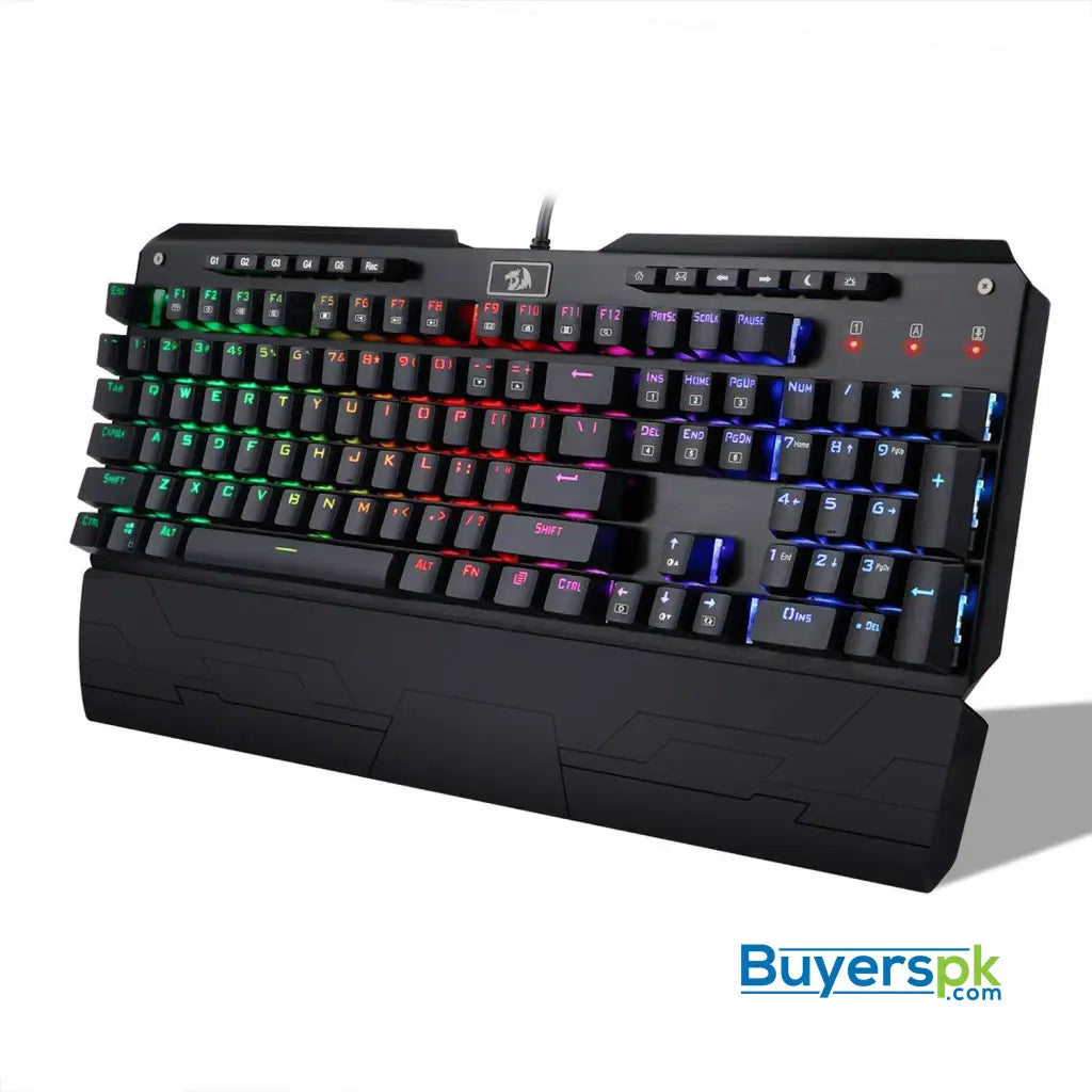 Redragon K555 RGB Indrah Wired Gaming Keyboard - Keyboard Redragon K555 RGB Indrah Wired Gaming Keyboard - Keyboard
